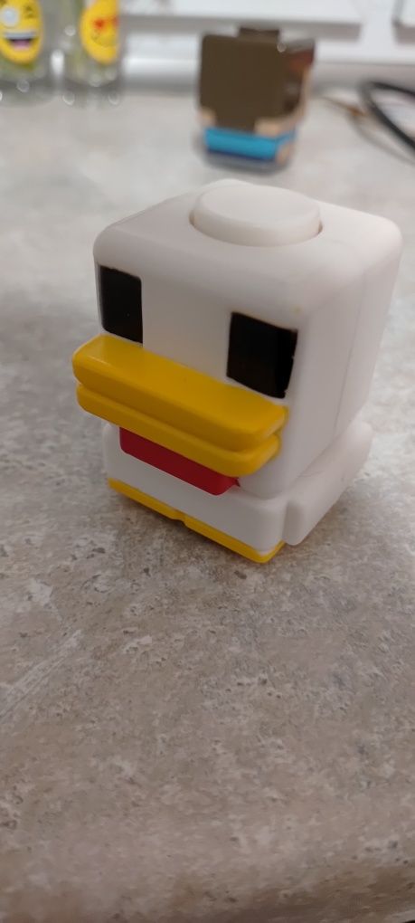 Fidget spinner figurka Stive i kaczka MINECRAFT