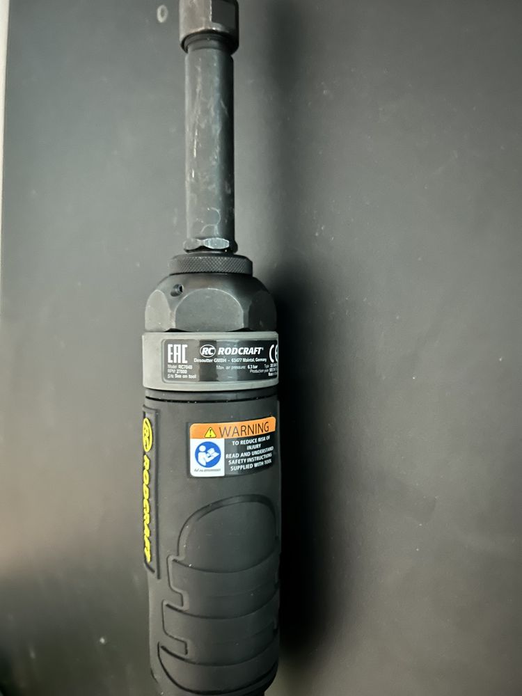 Pneumatyczna szlifierka prosta z długim wrzecionem Rodcraft RC 7048