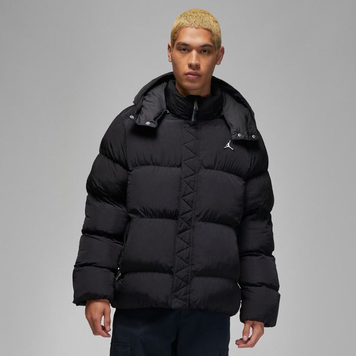 Оригінал Пуховик Jordan Essential Puffer Jacket black Джордан чорний