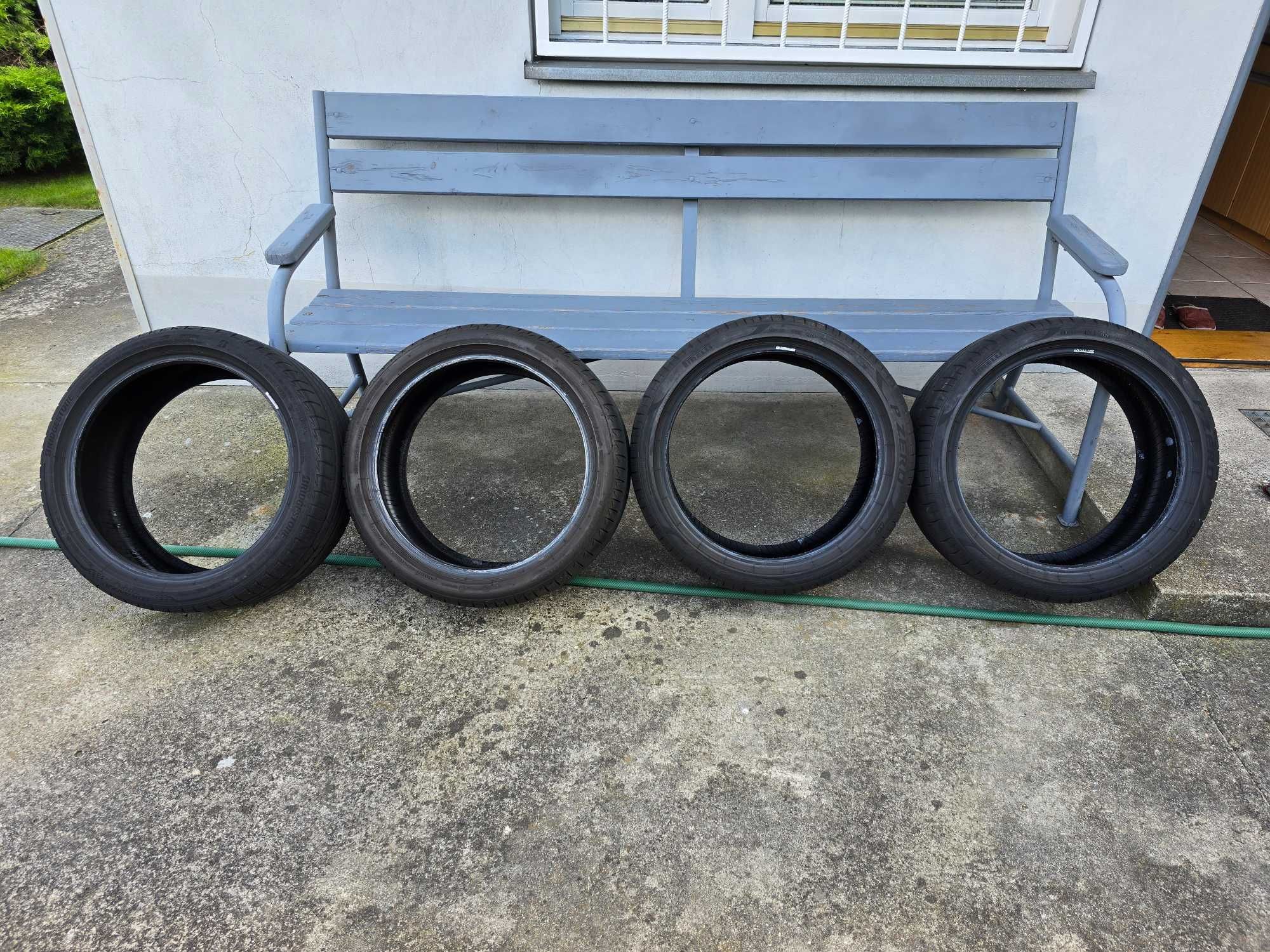 2x Pirelli P Zero 225/40/R18 92Y + 2x Bridgestone Turanza T005 92Y