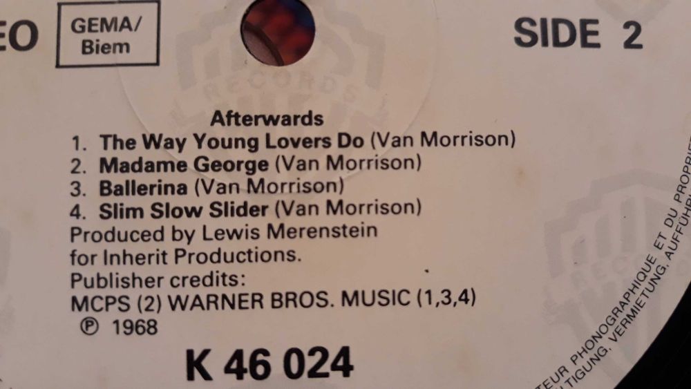 Van Morrison - Astral weeks - LP vinol - portes incluídos
