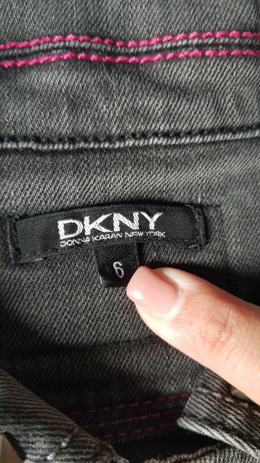 Vestido ganga DKNY