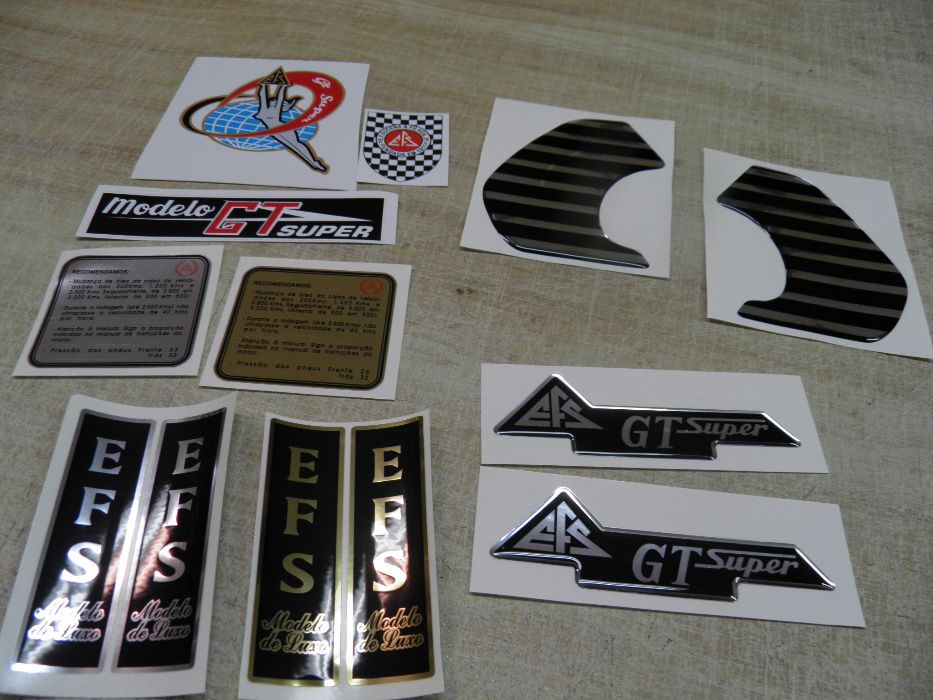 autocolantes EFS gt super