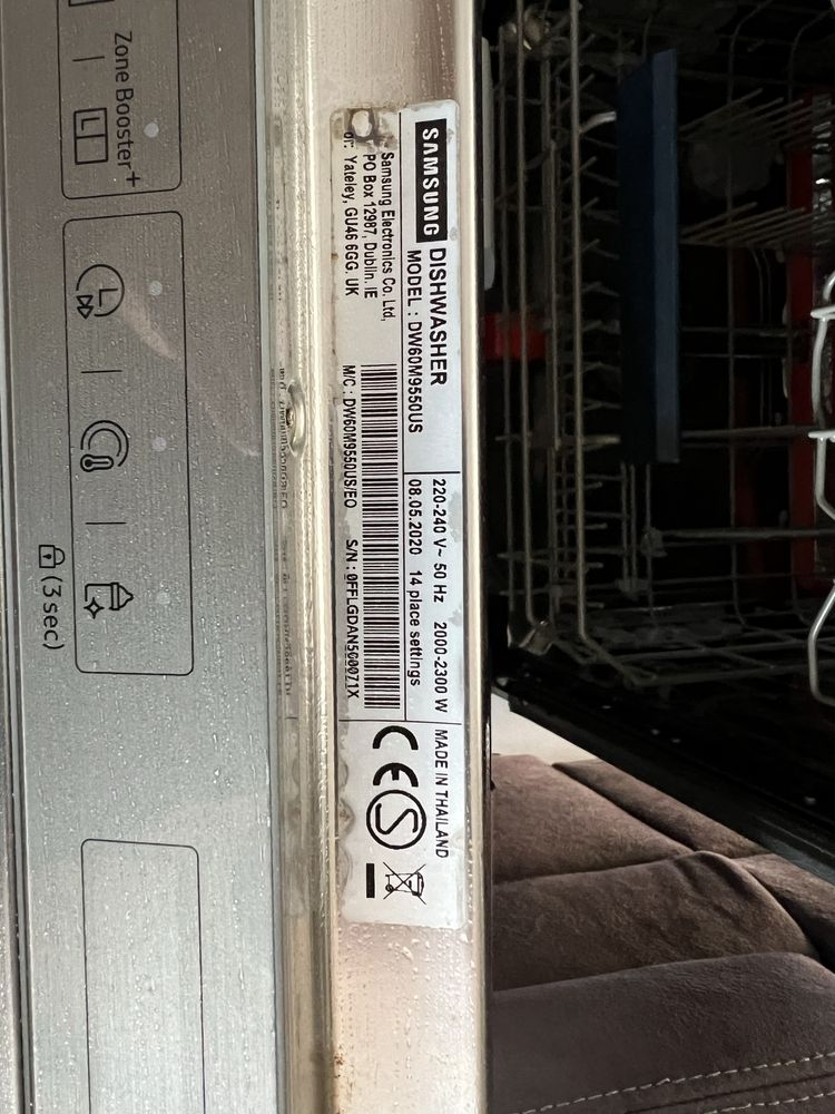 Zmywarka Samsung WaterWall dw60m9550us