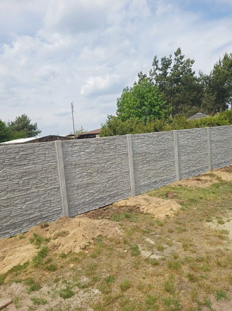 Płoty Ogrodzenia Betonowe