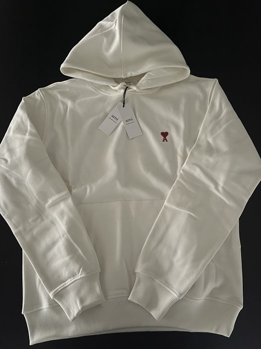 Hoodie AMI paris branco novo com etiquetas e nunca usado