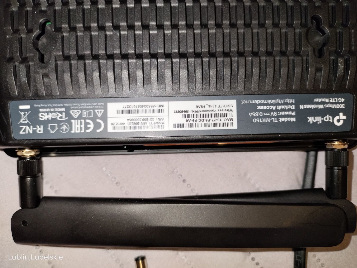 Router TP-LINK TL-MR150