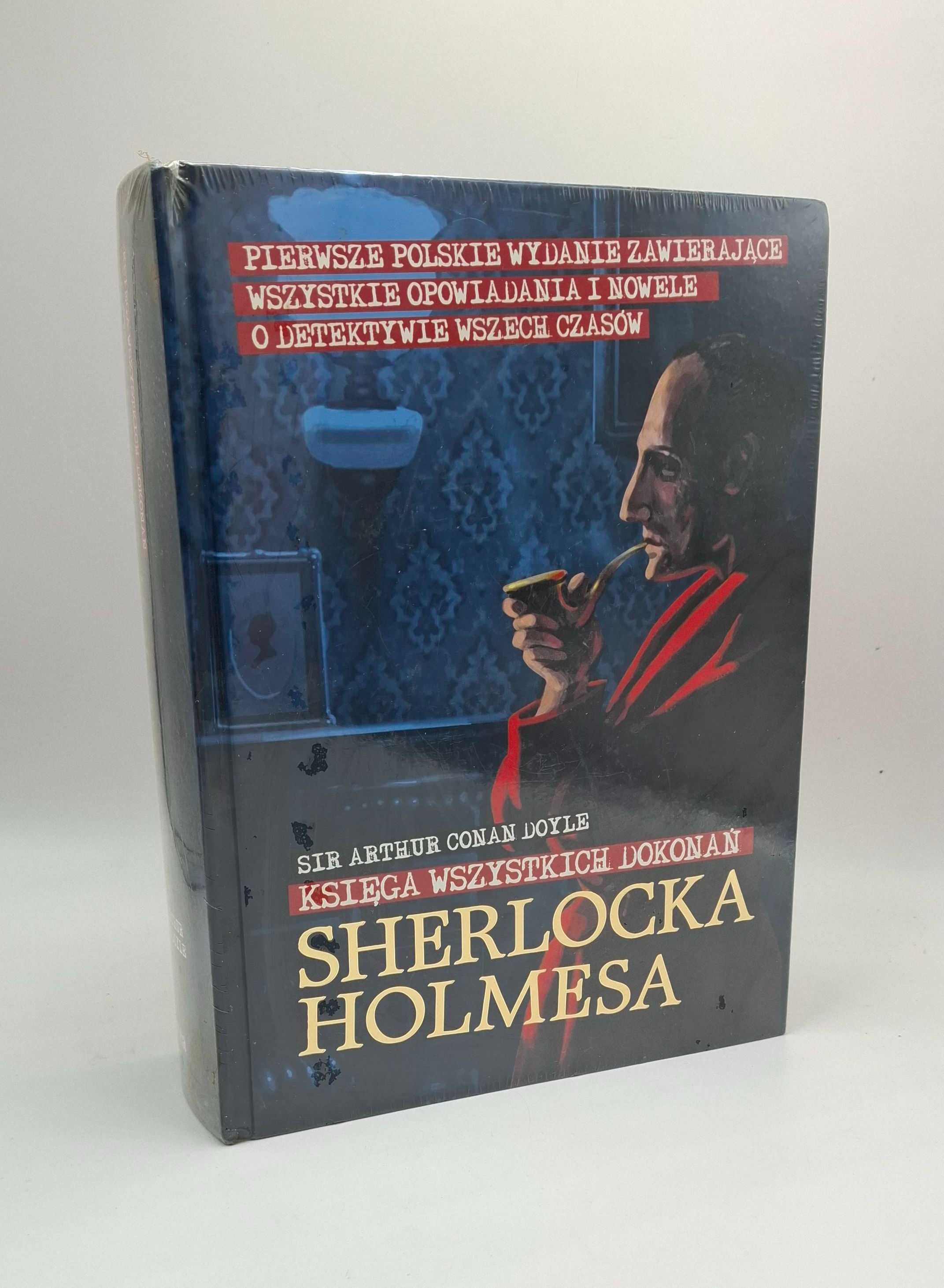 A.C. Doyle - Księga wszystkich dokonań Sherlocka Holmesa nowa w folii