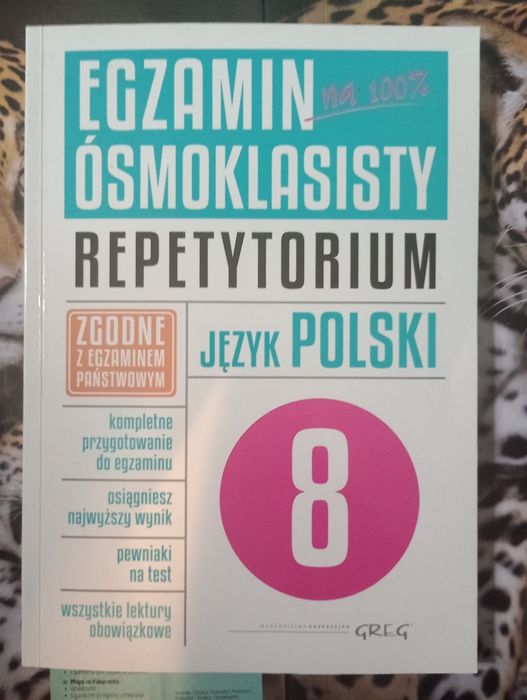 Egzamin ósmoklasity na 100% repetytorium GREG