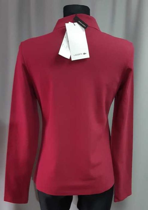 Поло бордовое Lacoste