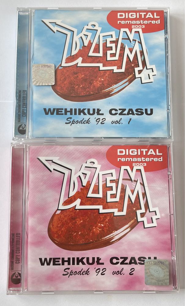 Dżem Wehikuł czasu live Spodek 92 2xCD 2003