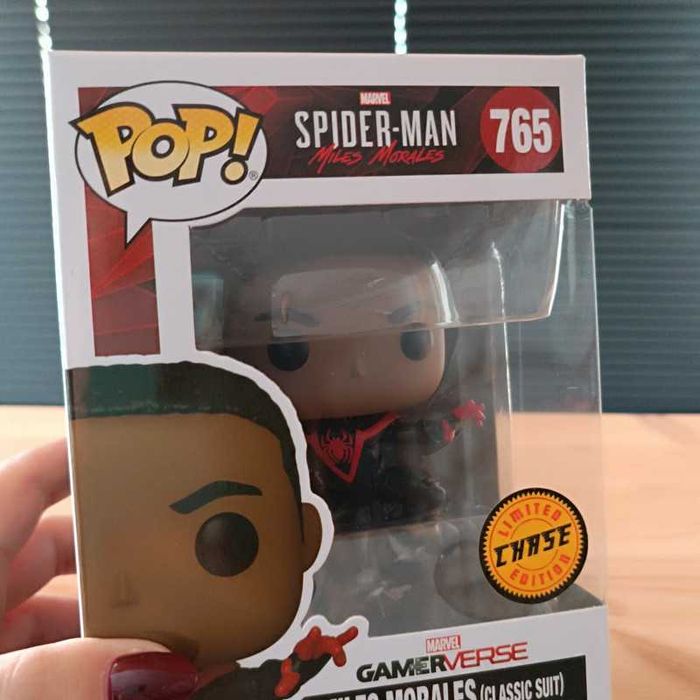 Funko Pop Spider Man Miles Morales Miles Morales (Classic Suit) Chase