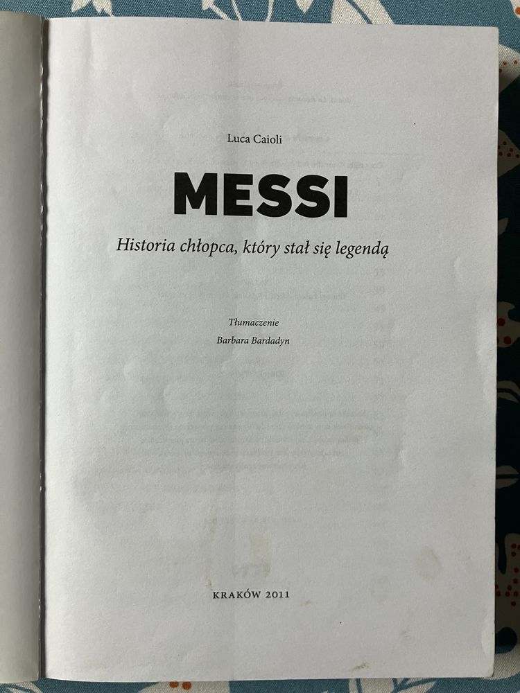 Leo Messi książka biografia Luca Caioli