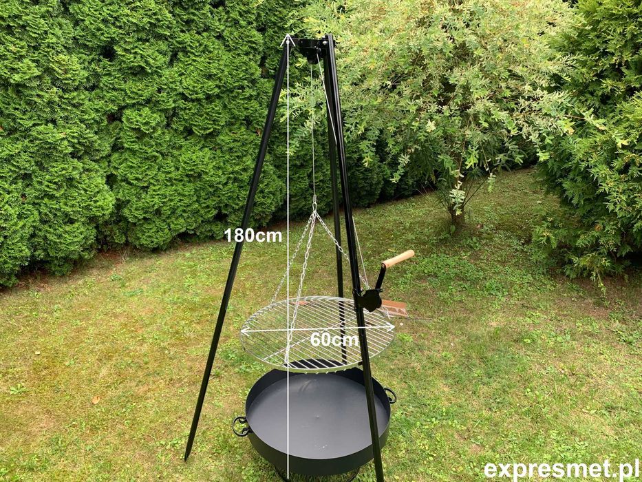Stabilny Stojak na worki na śmieci Grube rurki!