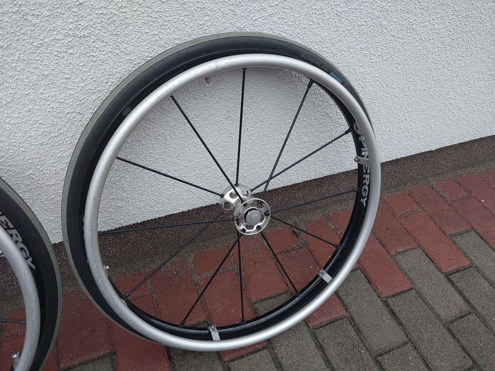 Koła spinergy do wózka inwalidzkiego aktywnego