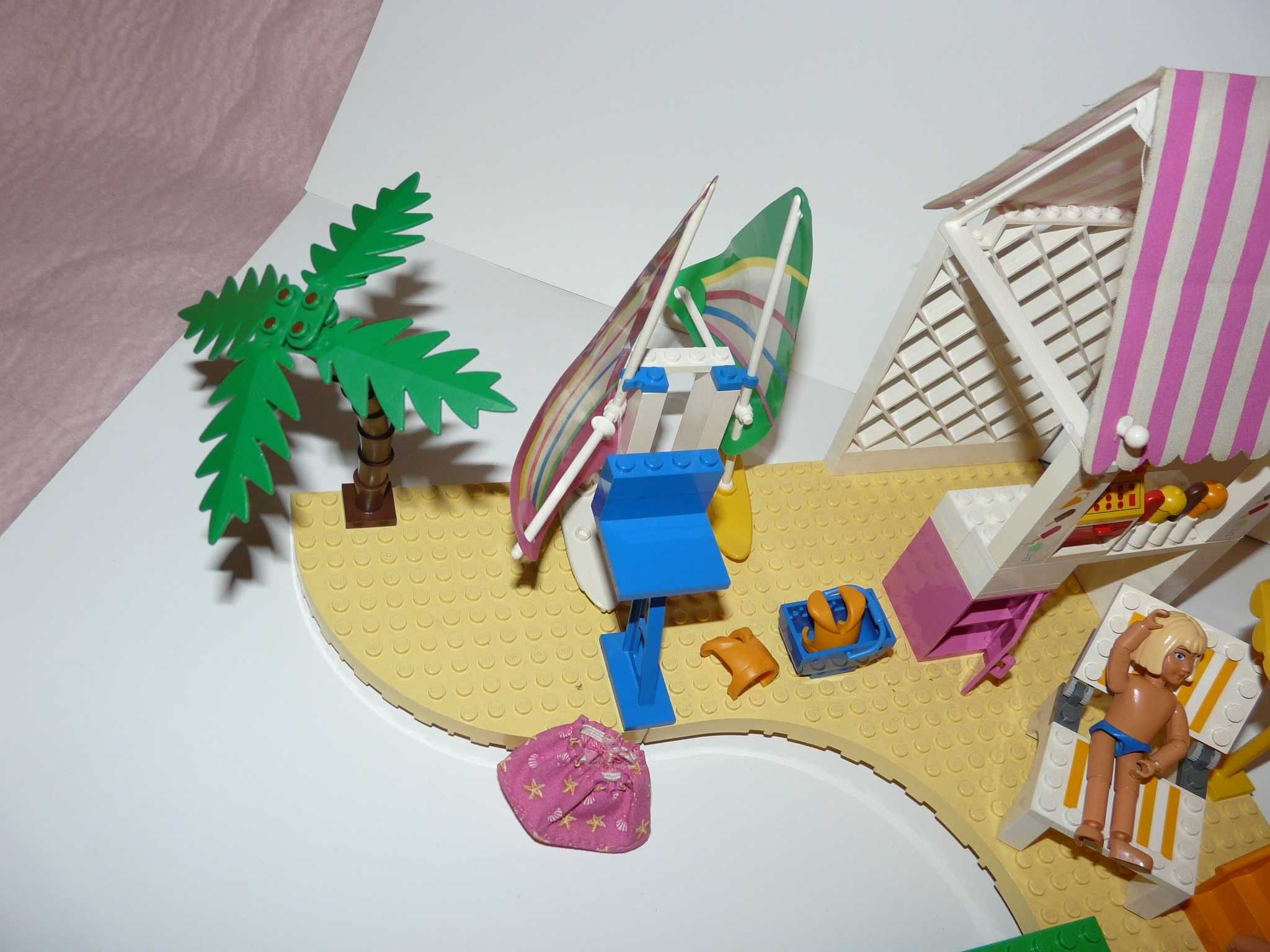 LEGO belville scala  friends Lodziarnia domek nad morzem zjeżdżalnia