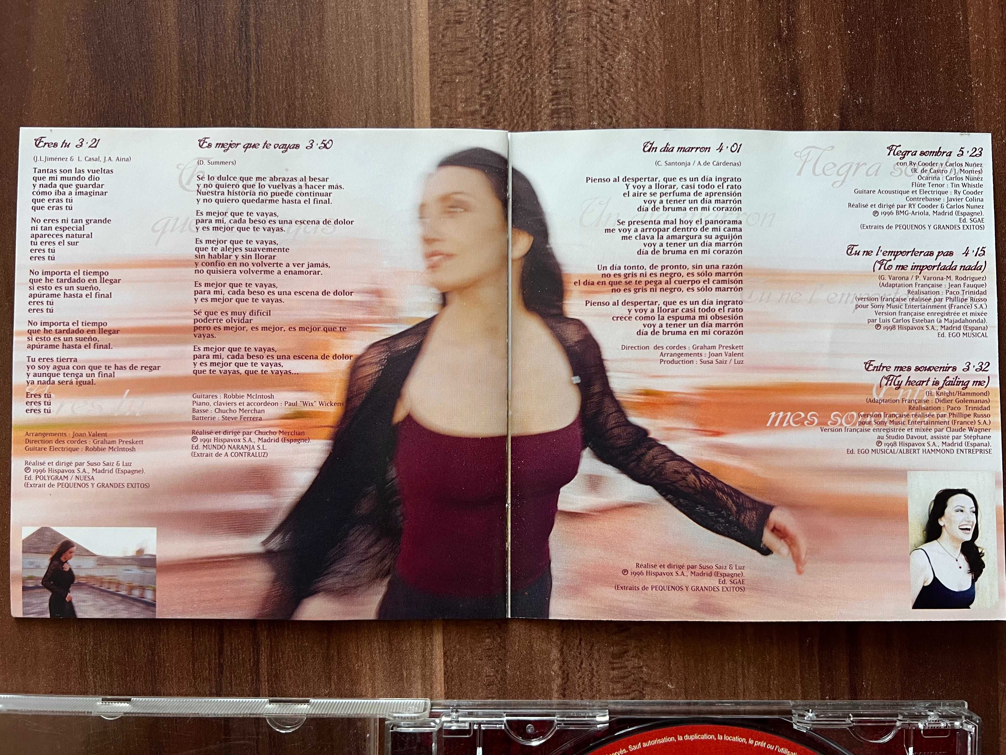 CD Luz Casal 1998r Epic