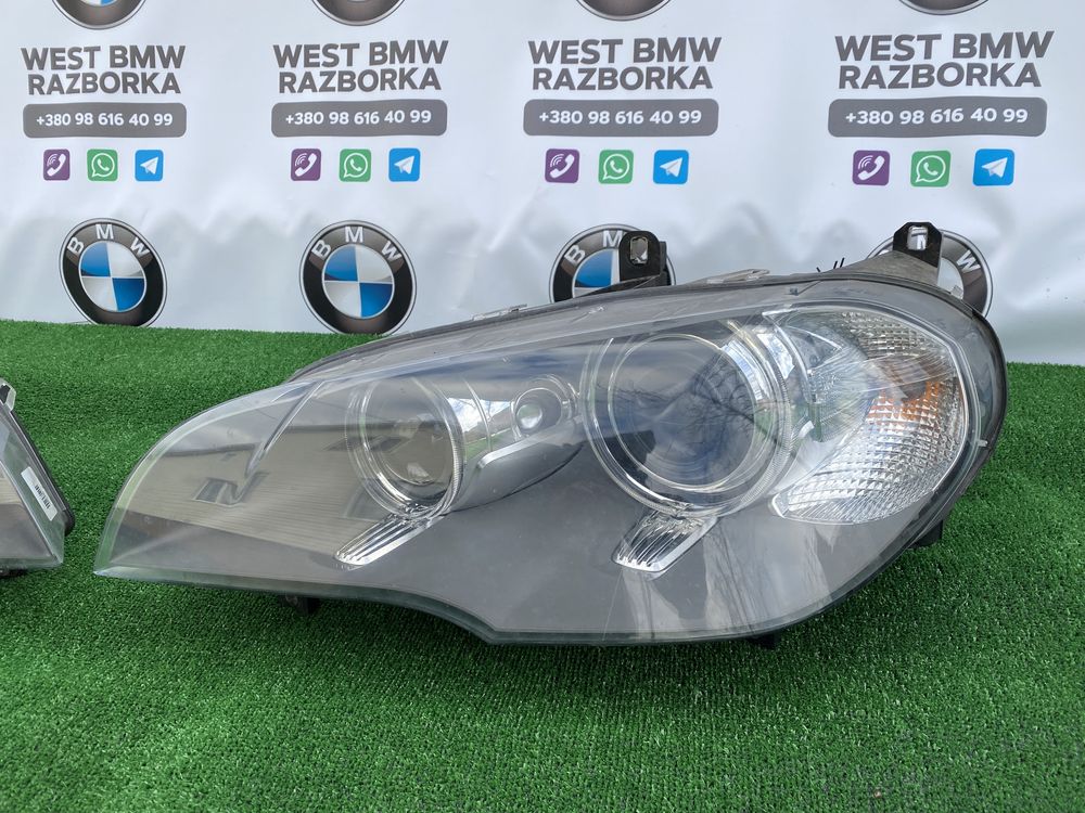 Фара фары правая левая Bmw X5 E70 LCI Рестайлинг USA