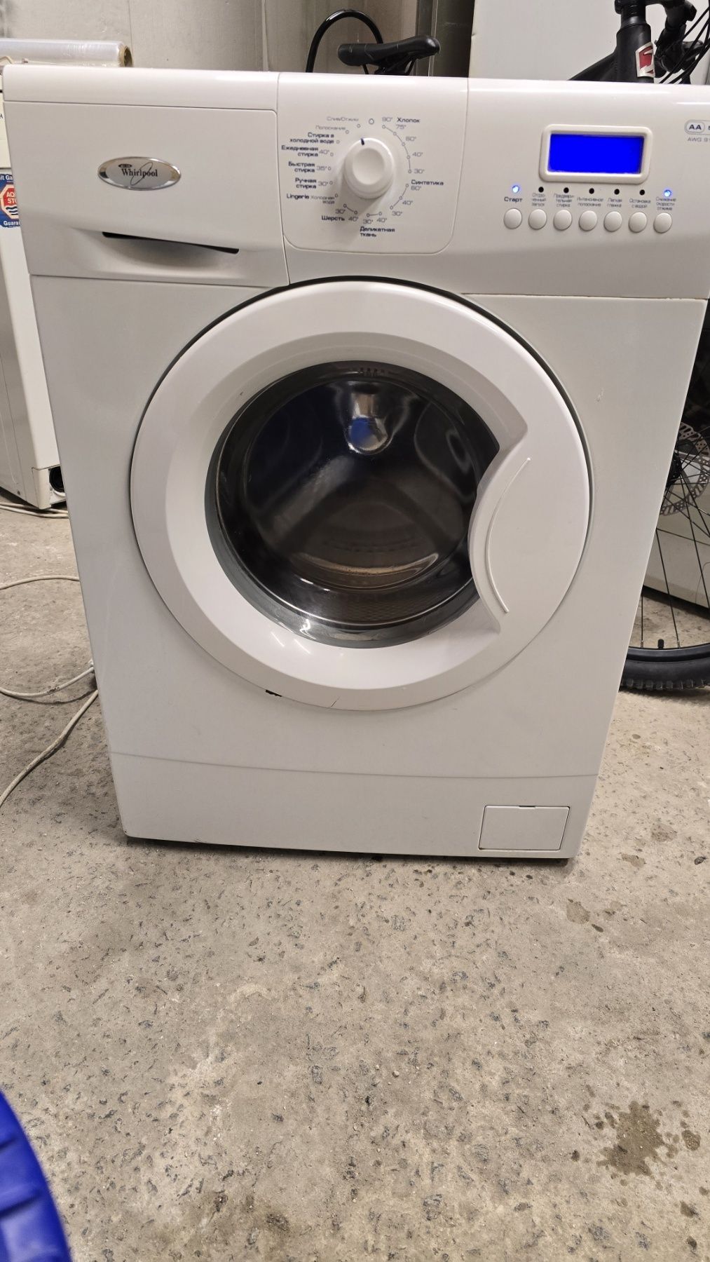 Продам бу пральну машинку Whirpool 5 кг, 42 см глибина , дешево продам