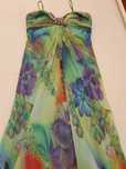 Vestido multicolorido