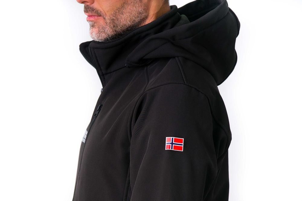 Kurtka SOFTSHELL ocieplona polarem Norway exspedition