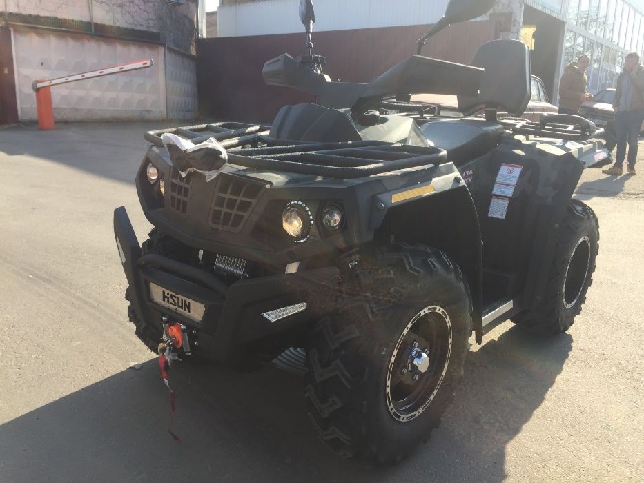 Квадроцикл новий с гарантією Hisun ATV400cc 4х4