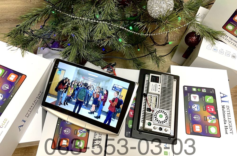 ‼️ Магнитола Android TopNavi 4/64Gb 8 ядер LTE QLED CarPlay Преміум ‼️