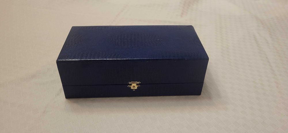 Tinteiro e Caneta em Prata - Muito antigos