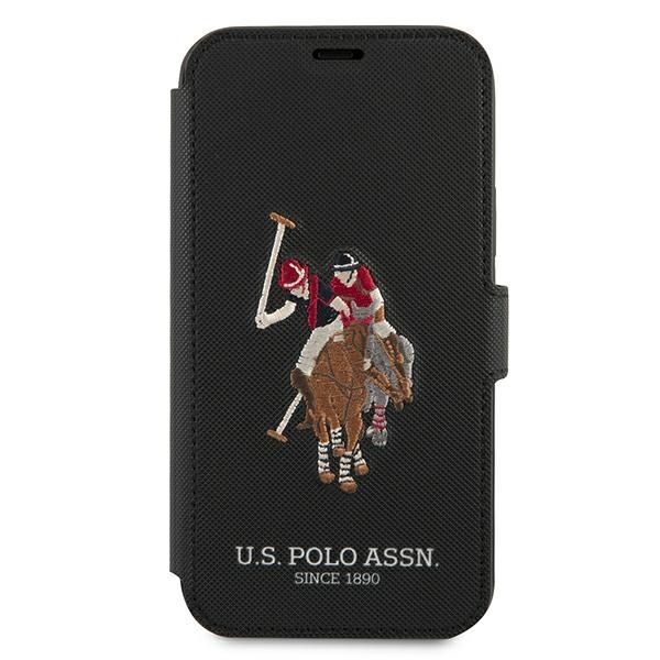 Etui Us Polo Usflbkp12Mpugflbk Iphone 12/12 Pro 6,1" Czarny/Black Boo