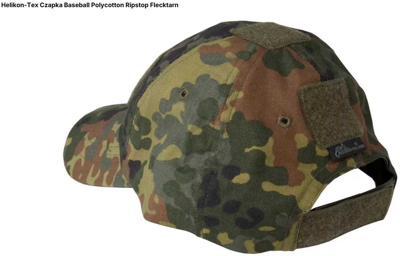 Кепка Helikon Tex Baseball Cap PolyCotton Ripstop Flecktarn бейсболка