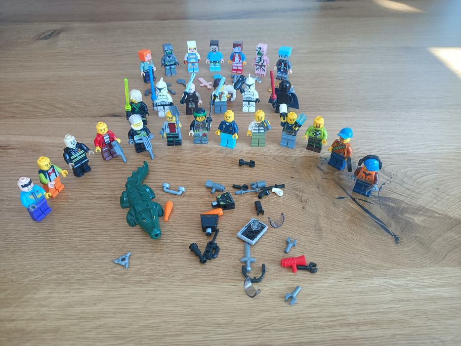 Figurki LEGO Star Wars Minecraft City 35 sztuk