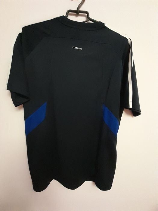 Adidas Climalite  Спортивная футболка тёмно-синий, L( 46-48)