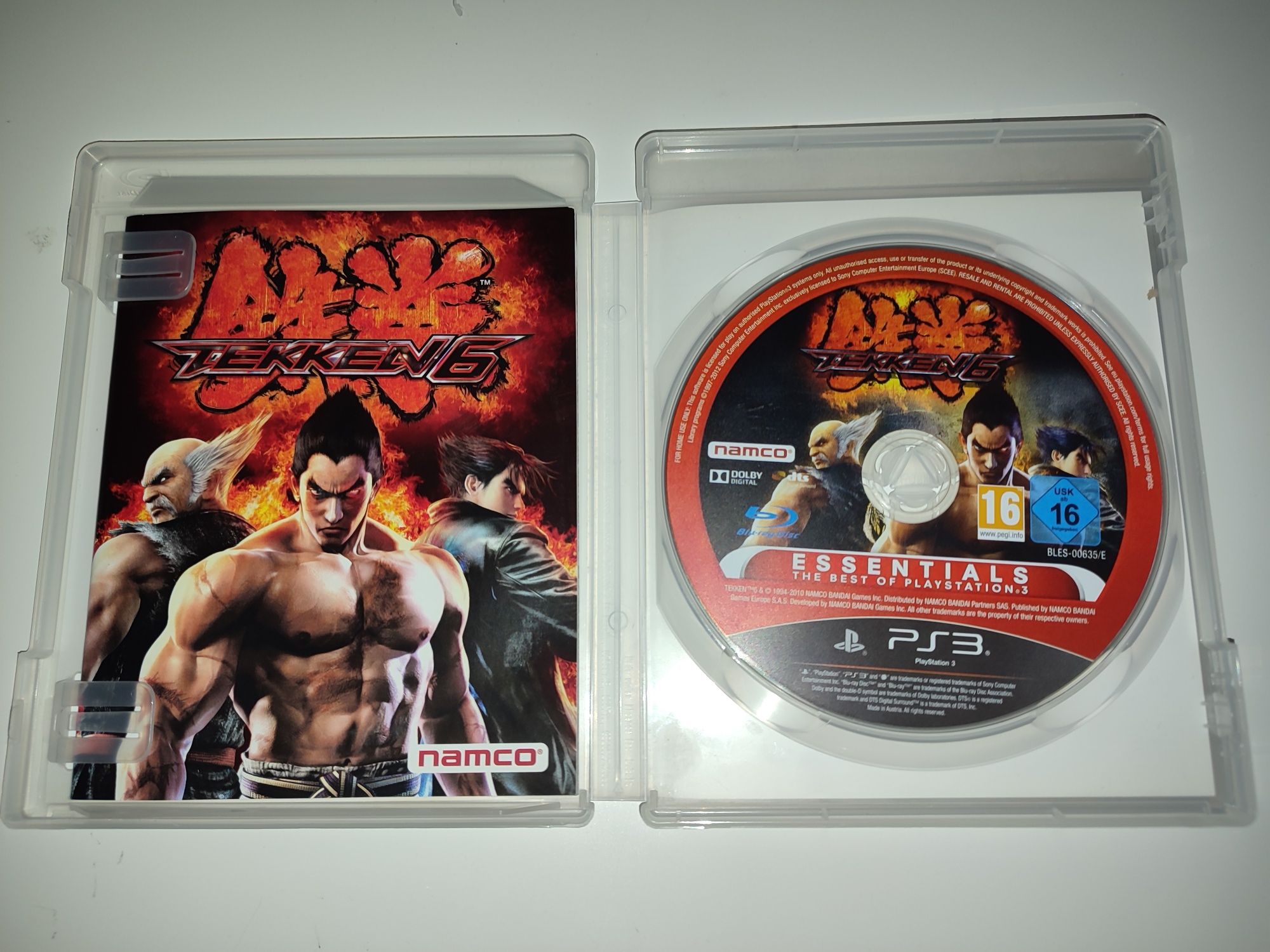 Gra Ps3 Tekken 6 gry PlayStation 3 GTA V UFC Mafia Sniper Crash NFS GT
