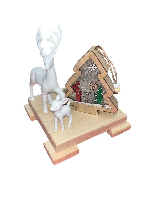 Podstawa do kompozycji kwiatowych 14 cm podstawka pod stroik drewniana