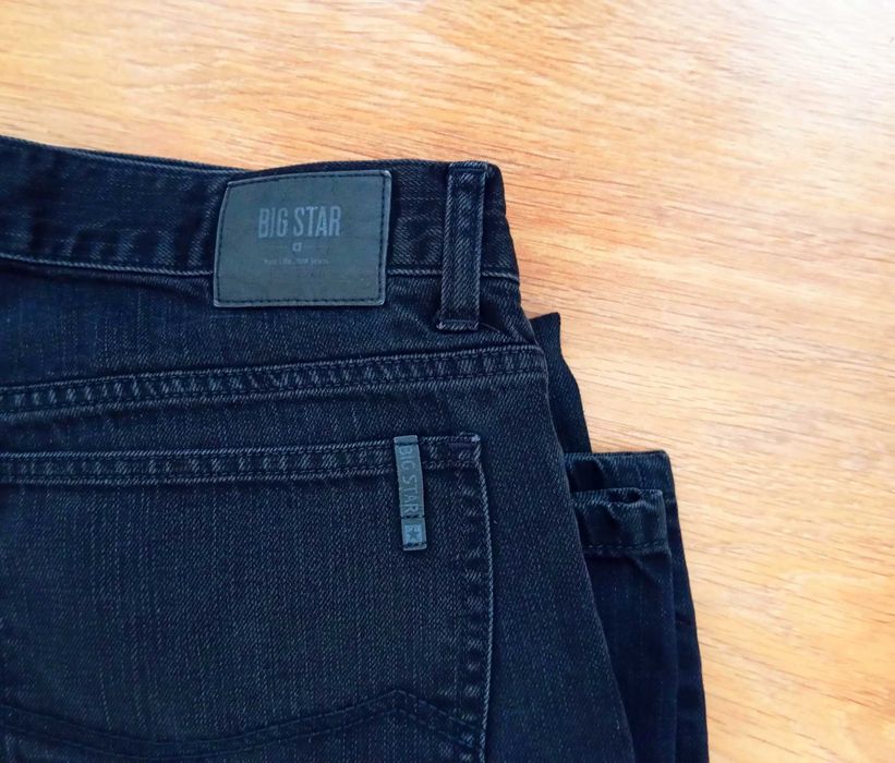 BIG STAR Jeansy spodnie XL 34/32 męskie W34 L32 w34l32 dżinsy