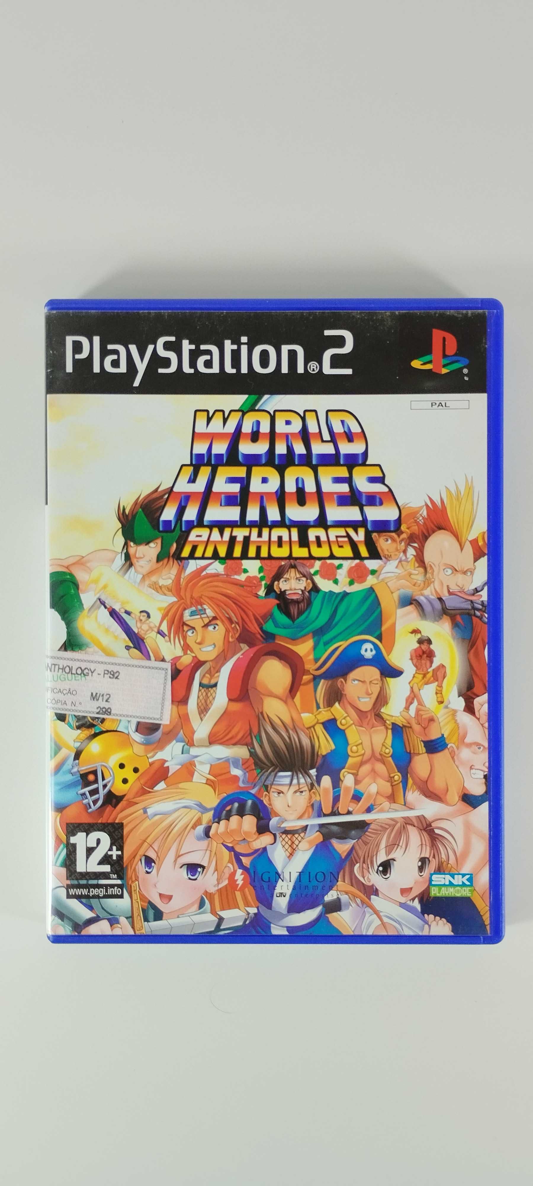 World Heroes Anthology Playstation 2 PS2