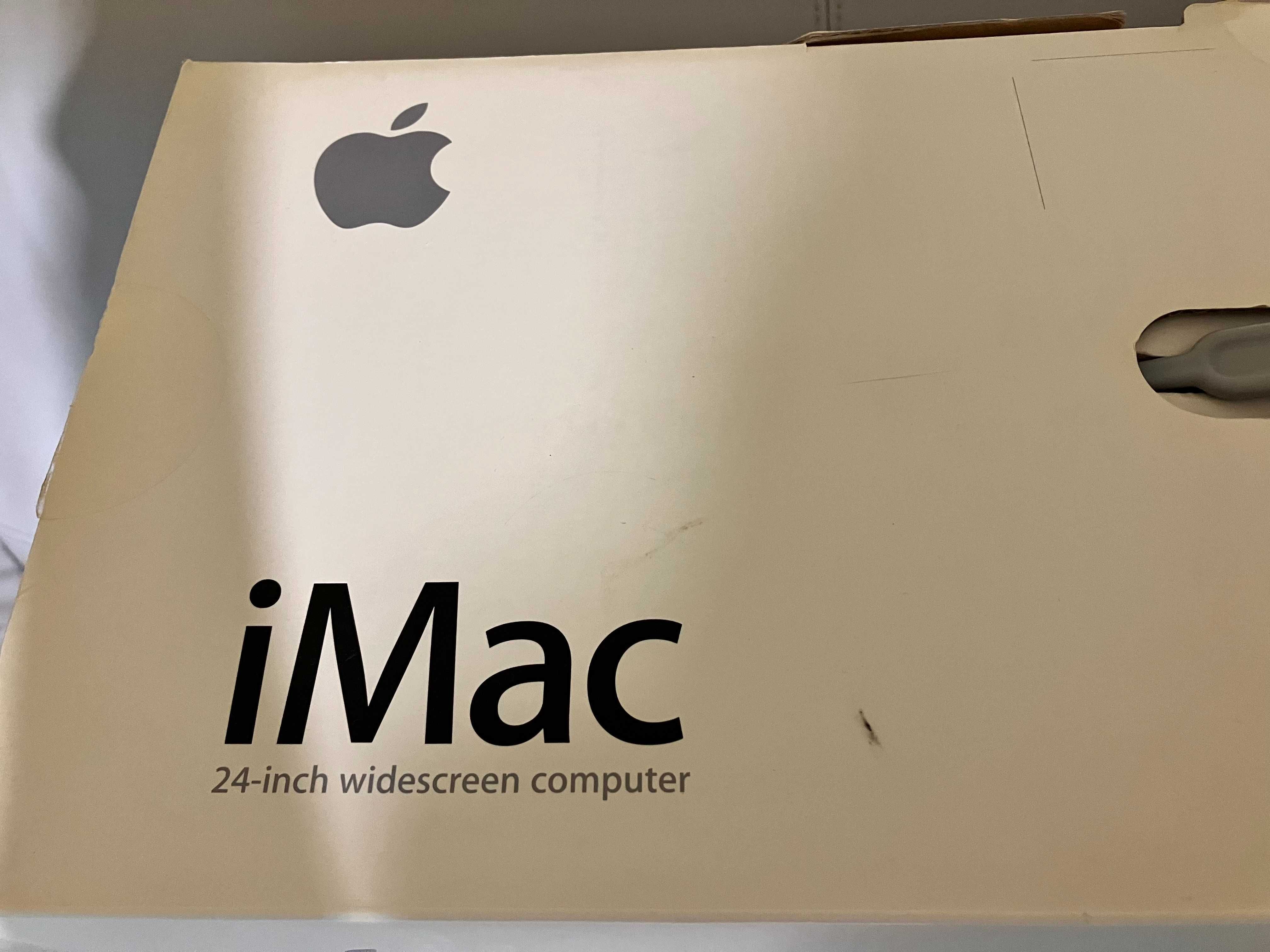 iMac 24 model A1200 - gratis 2 płyty Mac i PC firmy Apple