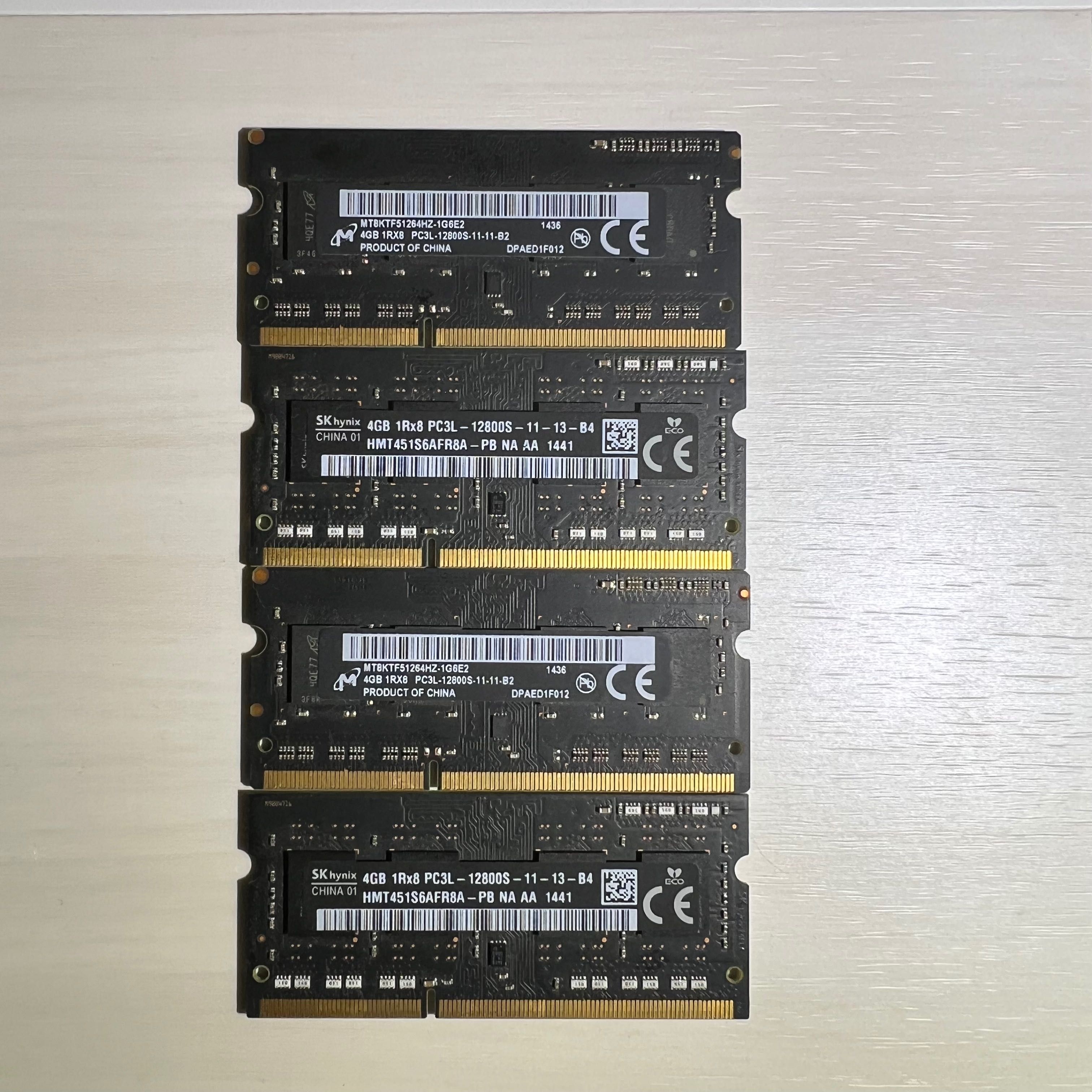 Оперативна пам'ять для iMac 2014 Late DDR3 4Гбx4= 16Гб.