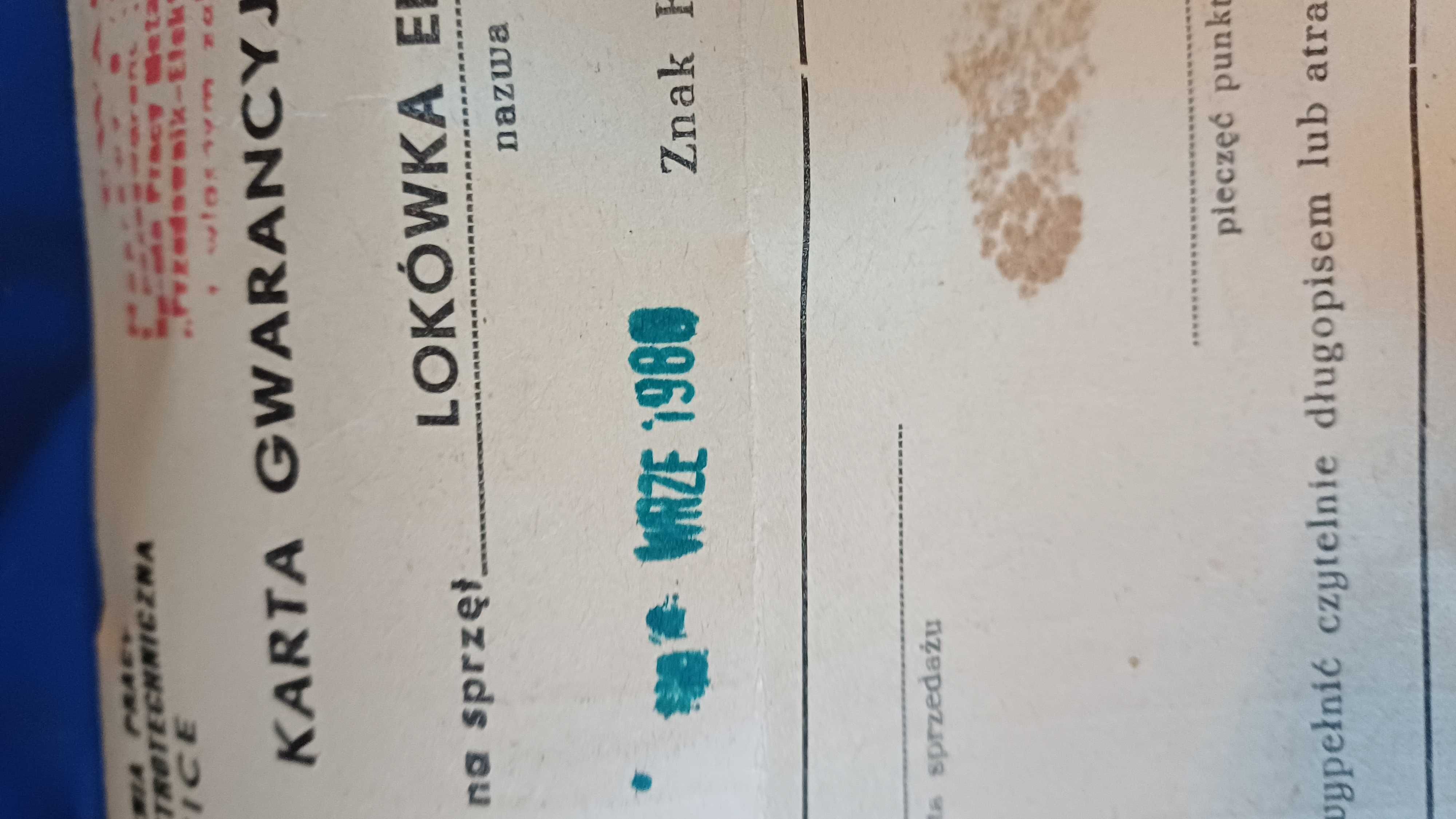 Lokówka  lata 80 Oryginał dla kolekcjonera