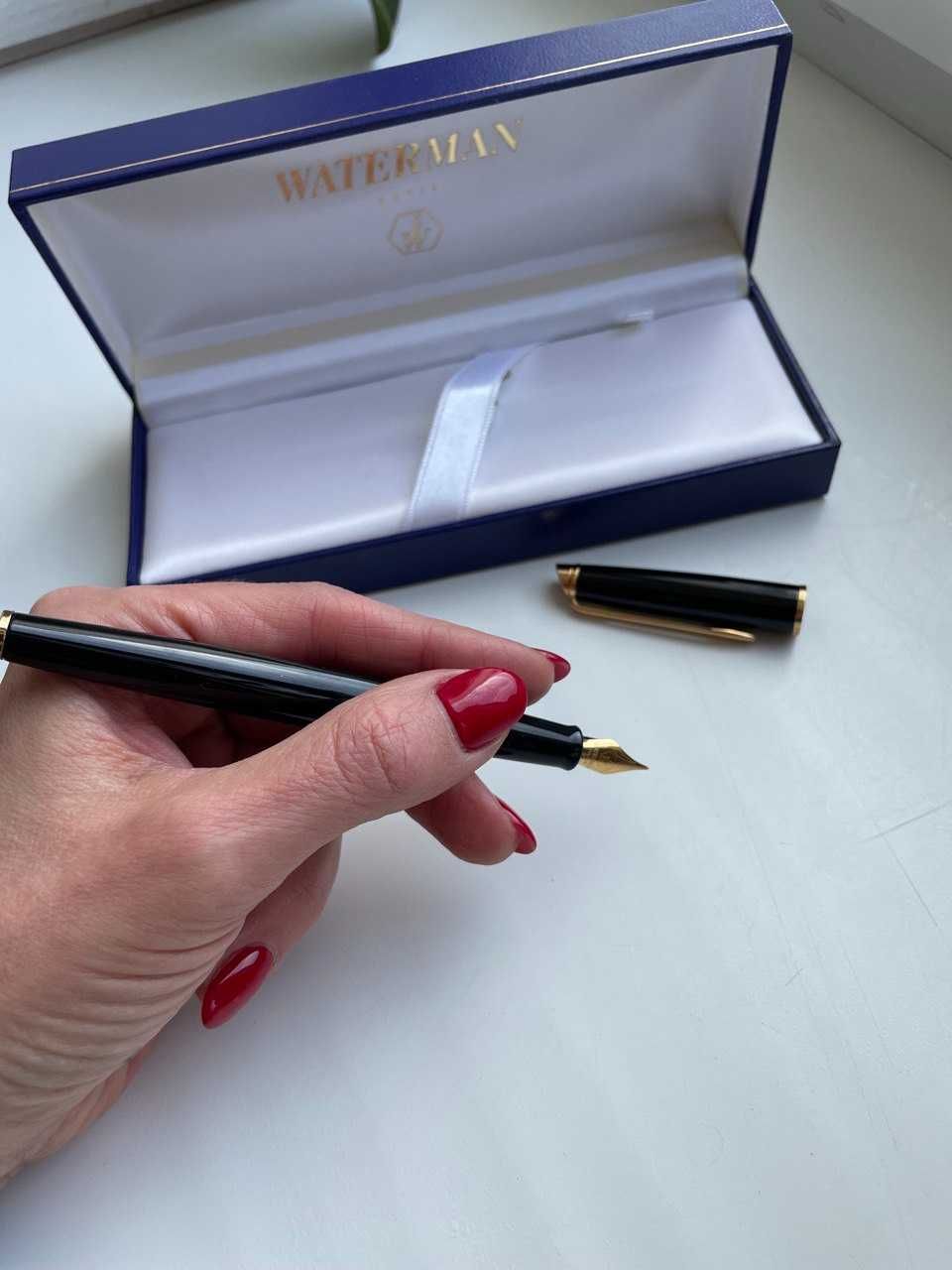 Перова ручка Waterman Hemisphere Matt Black GT 12003