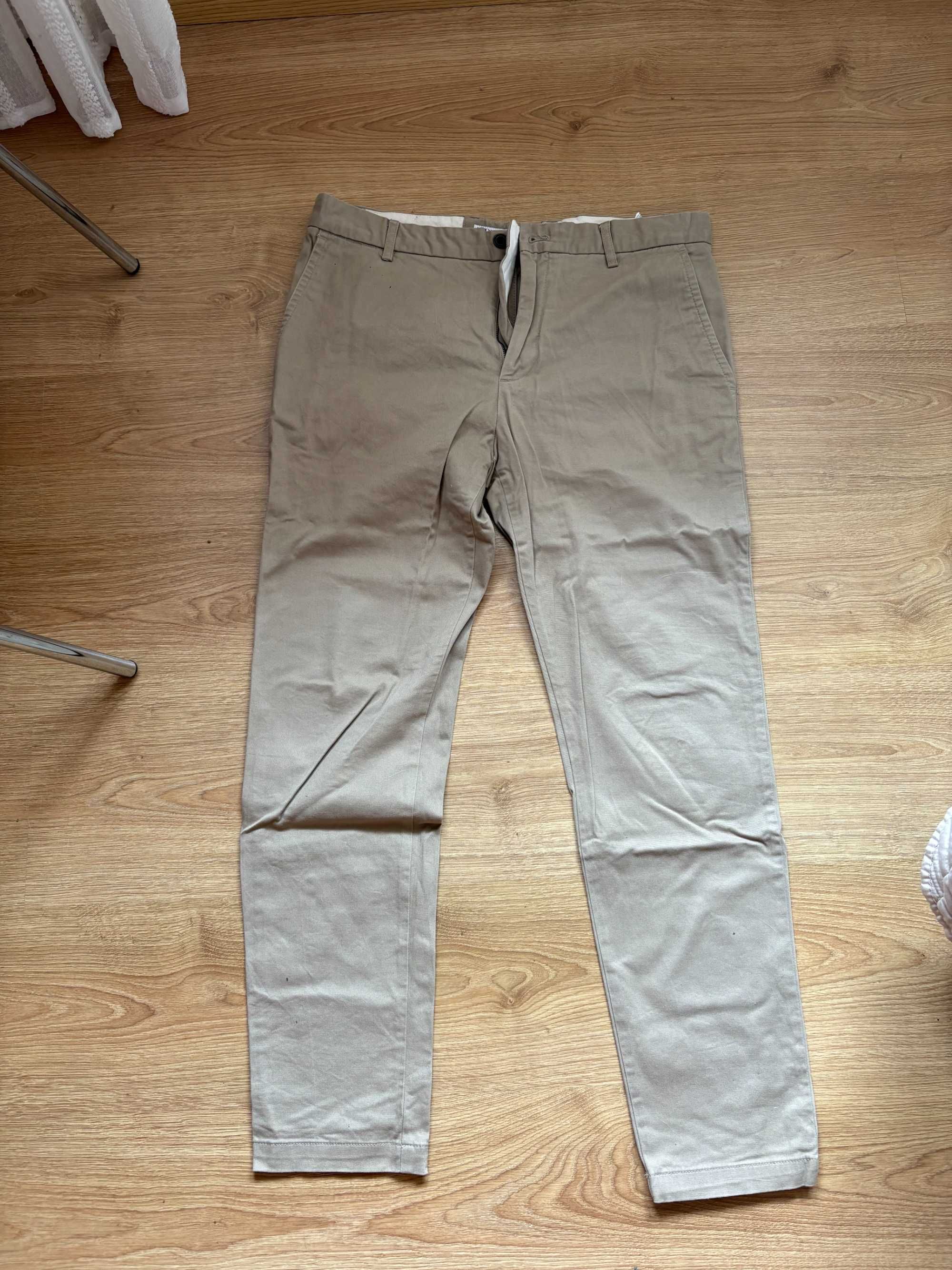 Calças Beges Zara Homem