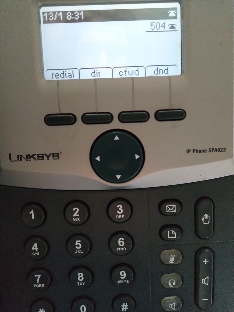 Telefone cisco spa922