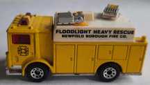 Straż Pożarna MATCHBOX Wóz Strażacki Mack Auxiliary Power Truck 1991
