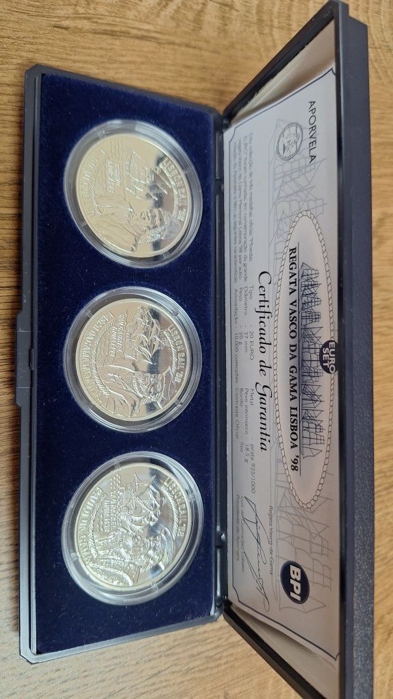 Moedas da Regata Vasco da Gama