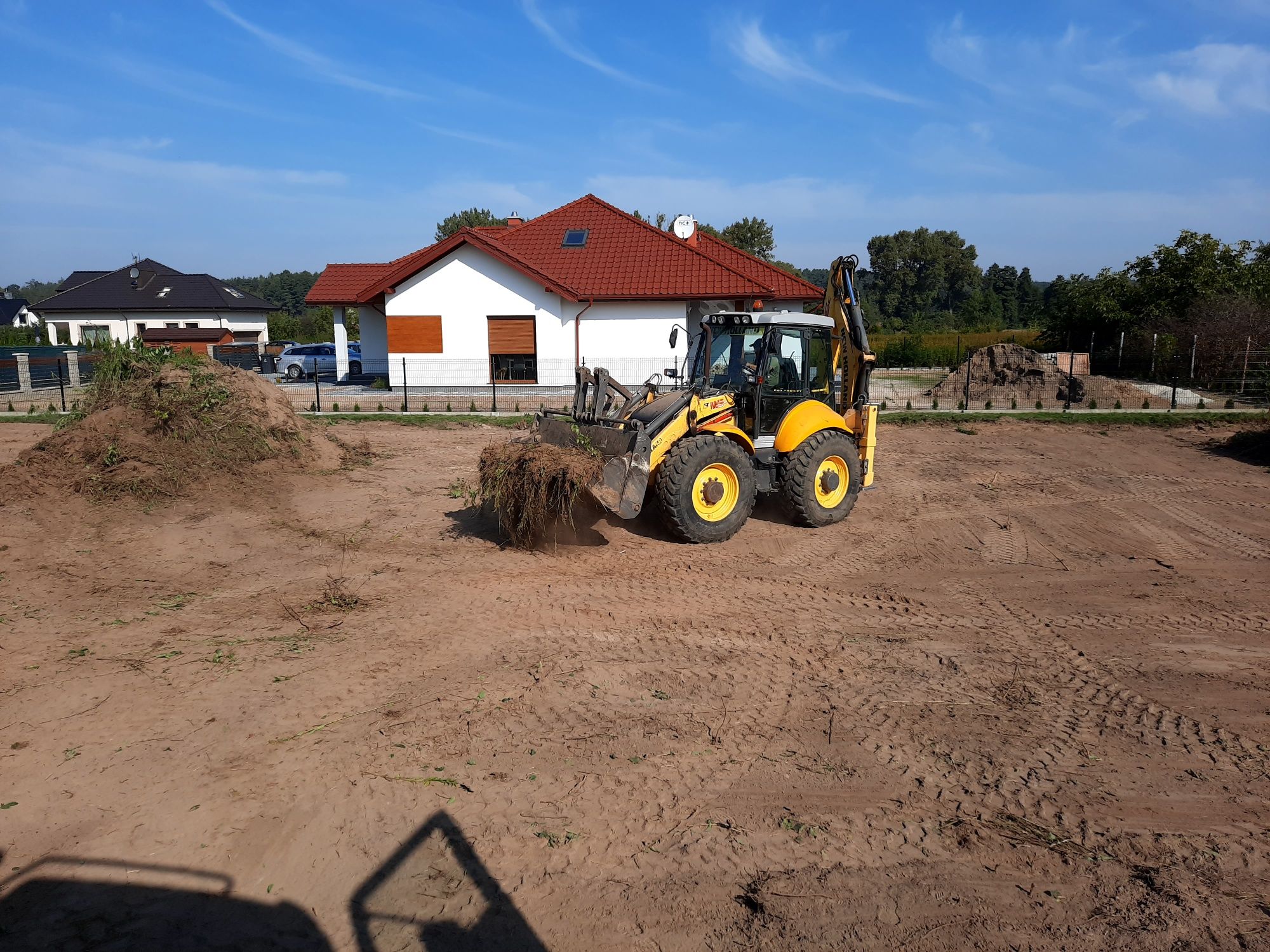 Koparko Ładowarka Koparka Piasek Żwir Kamień Gruz