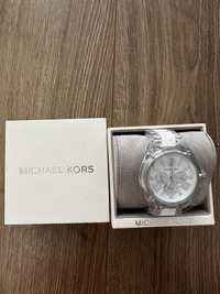 Michael kors biały plastik zegarek damski