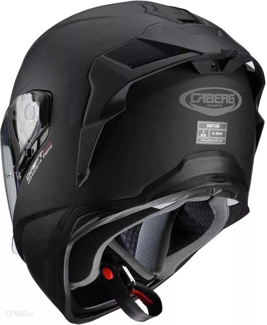 Kask motocyklowy Caberg Drift Evo Matt Black Roz: M Nowy