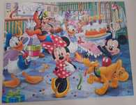 Puzzle 6+: Festa de Aniversário Mickey, Minnie, Donald e Daisy
