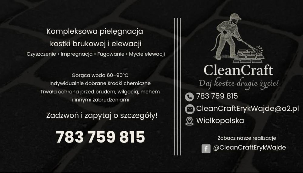 Mycie Kostki Brukowej I Elewacji