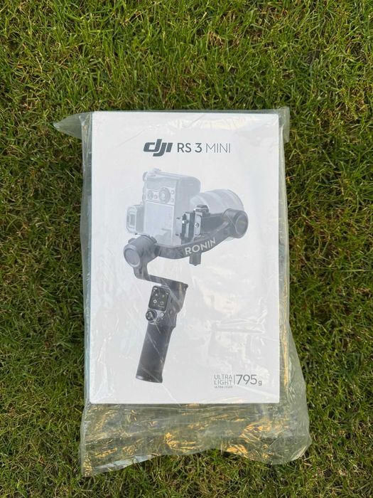 Nowy, zaplombowany gimbal DJI RS3 Mini - Gwarancja